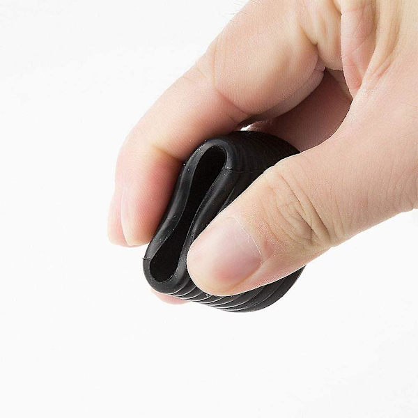 Set med 4 Universal Silikon Badkarssänka Avloppspluggar (2 Svarta & 2 Grå)