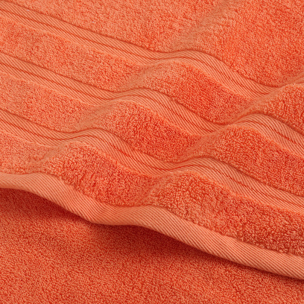 Charm Håndkle Standard Medium Bad Oransje, 1 stk 70*140cm + 2 stk 35*75cm, Håndkle Hjemmehåndkle