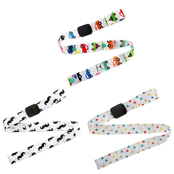 3 stk. Vannflaske Straw Sippy Cup Holder Strap Flasker Sele Stropper Vannflaske Strap Sippy Cup S Assorted Color 49x2.5cm