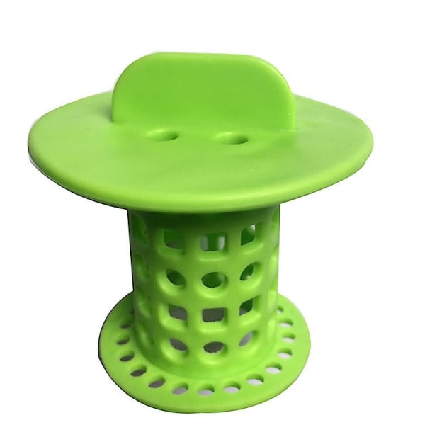 Tubshroom Filter, hårfanger for sluk Badekar Slukbeskytter Sil Felle Blokkering Propp Badekar Filter Hårfanger For Baderomsdeksel Stopp (4 stk)