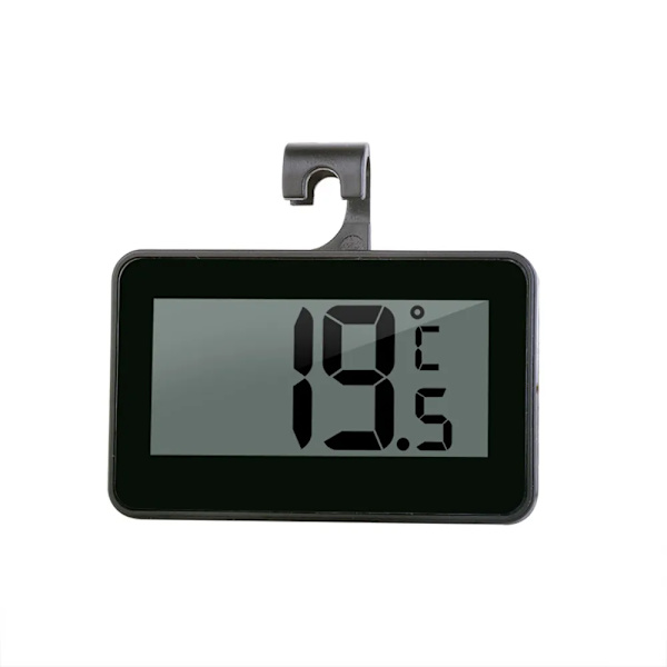Vandafvisende Køleskabs- og Frysertermometer, Digitalt Rumtermometer, Max/Min Optagefunktion Stor LCD-skærm og Magnetisk Bagside (3 Pak)
