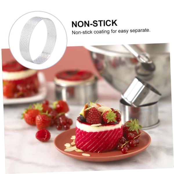 Sandwich Biscuit Pie Cake Form Bakring Chokladform Mjuk Godis Frukttårta Ring Justerbar Tårta Kan Cirkulär Bakform