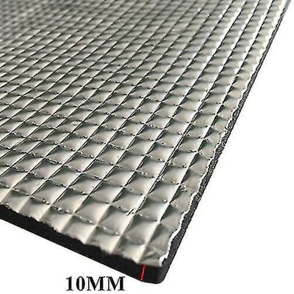 10mm Ljuddämpande Mattor för Bil, Värmeisolering, Motorhuv, Golv, Bagageutrymme
