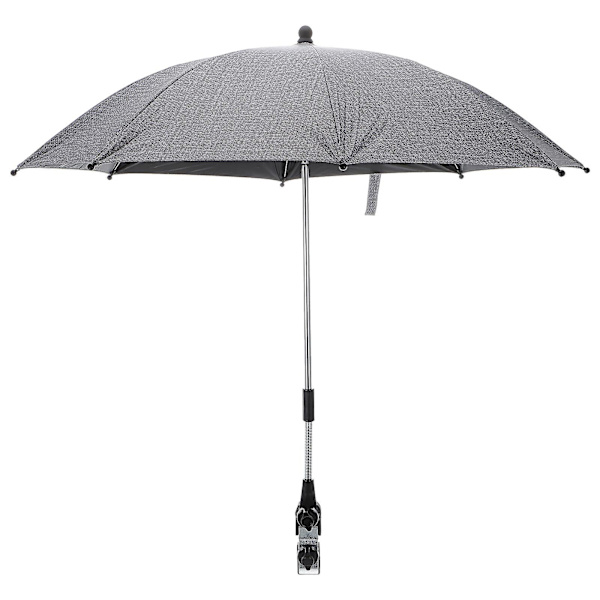 Solskydd för barnvagn, paraplyklämma - solskyddsparaply, barnvagnsparaply, solskydd för barnstol på stranden Grey 79x85x80cm