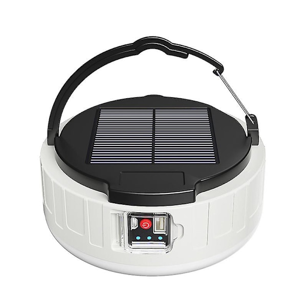 LED Camping Lanterne Oppladbar LED Lanterne Teltelt Lys Bærbar LED Lanterne IPX4 Vanntett Campingbelysning, Nødlampe 4 Moduser For Camping, Bi