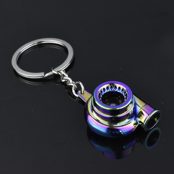 Turbo Dele Model Nøglering Kreativ Turbolader Metal Nøglering