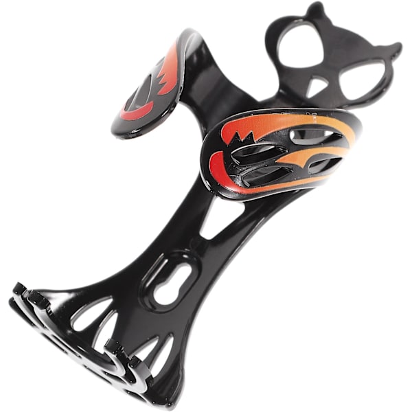 1 sett med sykkelkoppholder vannflaskeholder for sykkelstyre drikkeholder motorsykkelkoppholder Bl Black 15.5X7X6.5CM