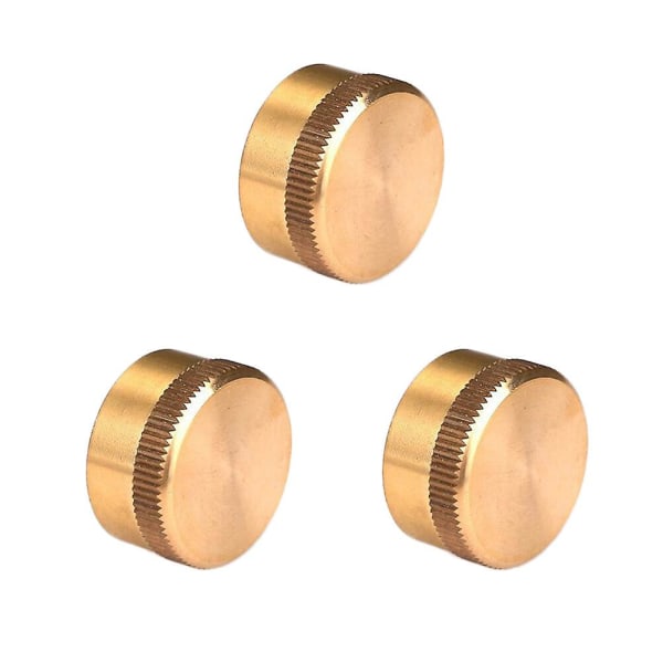 3pcs Gas Tank Cylinder Sealed Protect Inflatable Joint Threaded Seal Propane Gas Tank Protection CoverGolden3pcs