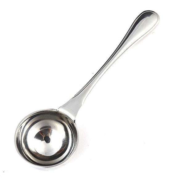 Kaffemått Sked Måttsked Socker Te Kaffe Krydda Måttskopa Rörsked För Kaffe, Löst Te, Socker Eller Mjöl (2st Silver)