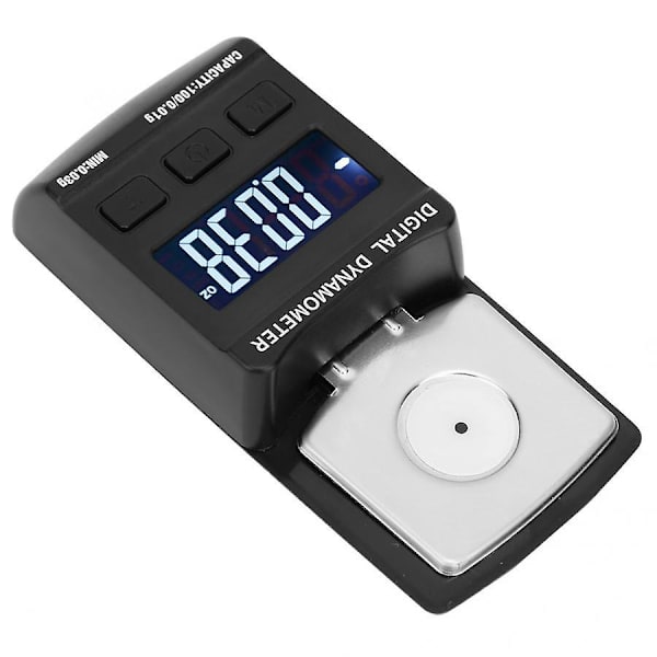 Stylus Force Gauge, Sort Stylus Force Gauge, Digital Pladespiller Nåletryksmåler Vægt (1 stk, Sort)