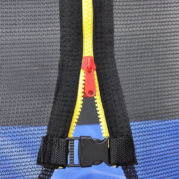 Universal Trampoline Safety Net, Breathable and Weather-Resistant, 360-Degree View, High Performance for Years, with Easy Installation and Adj...