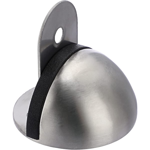 Mini Magnetiske Dørstoppere Selvklæbende/vægmonteret Dørholder Ingen behov for boring Rustfrit stål Dørstop (3 stk)