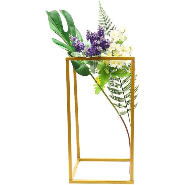 Set av 2 geometriska kolumn form vas blomkruka dekoration bröllopsfest dekoration