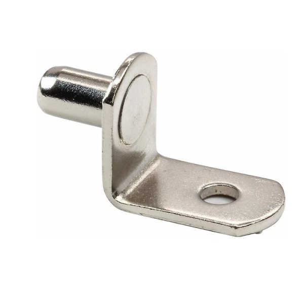 Hårdvarutillbehör Partition Spikar Garderob Fixeringsfäste, 6cm Pelarhylla Stöd L-format Partition Stöd Tillbehör Bordsförstärkning Conn