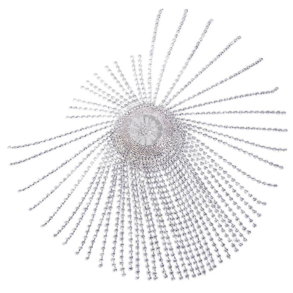 Överdrivna Trasselfrisyrtillbehör Etnisk Stil Nischdesign Temperament Rhinestone Kompatibel Med Huvudtillbehör