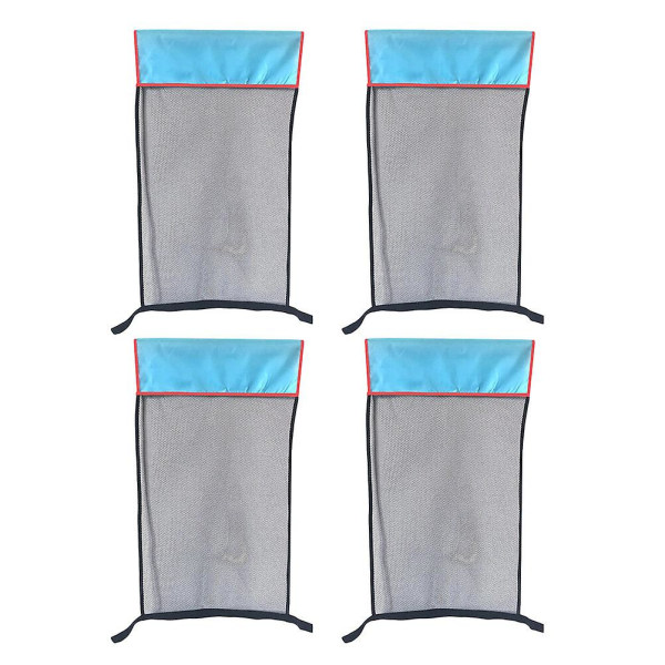 4 stk Flytende Stollettnett Flytende Pinner Nett For Barn Og Voksne Assorterte Farger 87X43CM Assorted Color 87X43CM