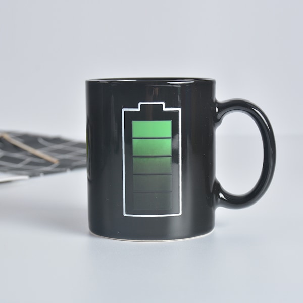 Värmekänslig Rolig Mugg Kaffe & Te Unik Magisk Färgbytekopp 17.7oz Design Dryckesvara Keramiska Muggar