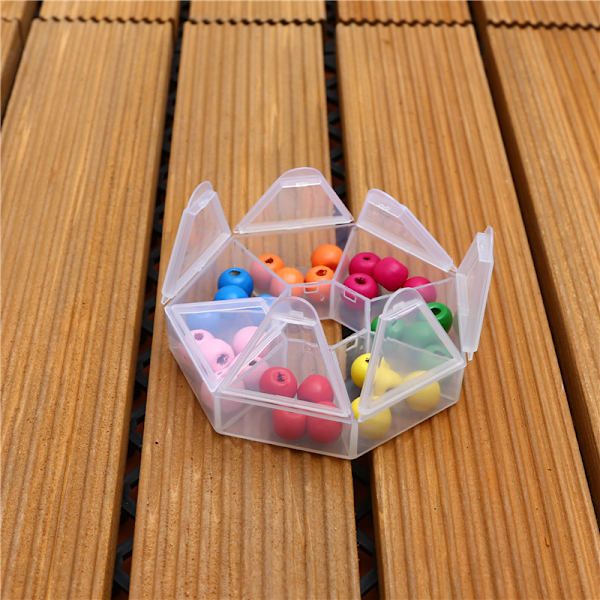 Viikoittainen Pill Organizer, 7-puolinen Pill Reminder, Pyöreä Muoto 2