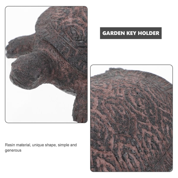 Nøkkelboks for hagen, nøkkelskjuler, hageboks for å skjule nøkkel, nøkkelholder, sikker hagenøkkelholder, 13x9cm 13x9cm