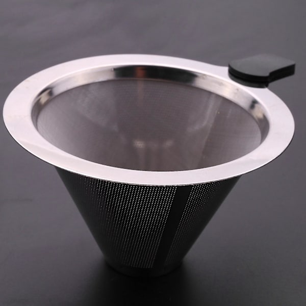 2x 400ml Häll över kaffebryggare Dropp Tjock Glasbehållare Handperkolatorer Kaffefilter Hem Dr
