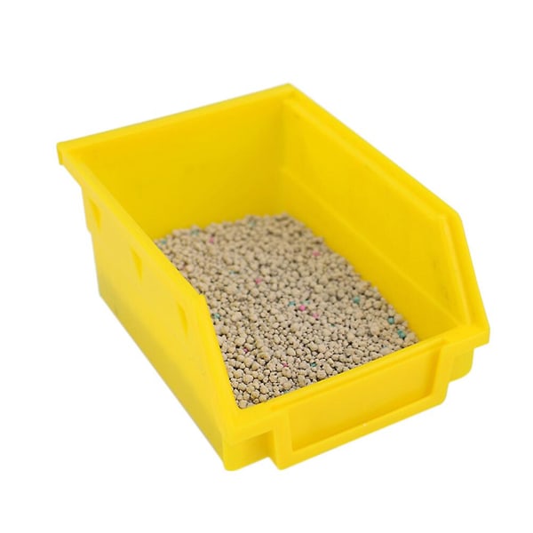 Hamstertvättsal Plastbadkar Musbadkar Toalett Badkar För Små Djur Slumpmässig Färg Storlek L