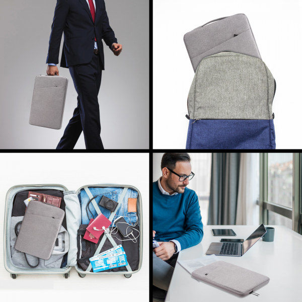 RYI) Laptopfodral 360° allroundskydd för 15,6 tum MacBook Air/Pro