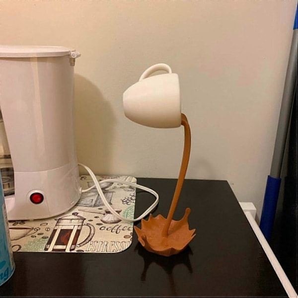 RYI) Flydende Kaffekopper Kaffebar Tilbehør Magisk Hældning Spild