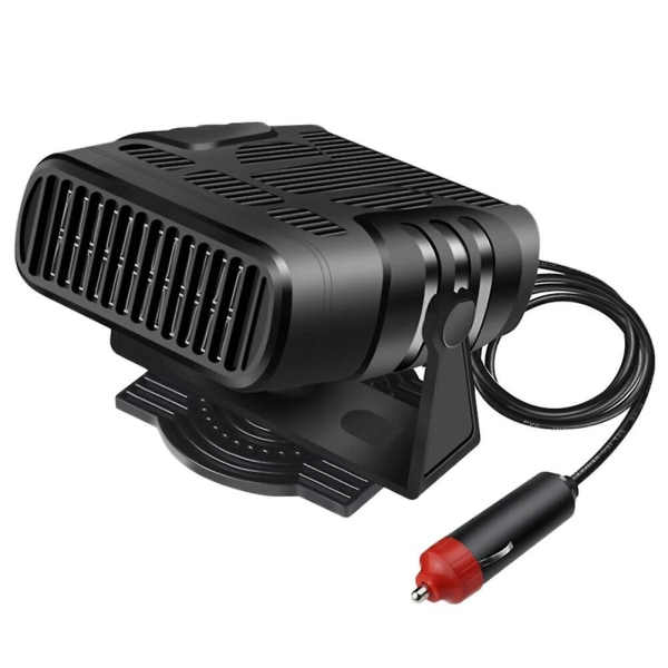 Autonlämmitin 12v Autotuulilasinlämmitin Nopea Lämmitys Tuuletin Sulatuslaite Musta 12X10X7.2CM Black 12X10X7.2CM