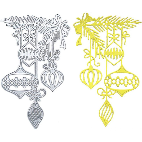 DIY Scrapbooking Håndværk DIY Lanterne Blomst Skære Dør Metal Skære Stencils Til Scrapbog