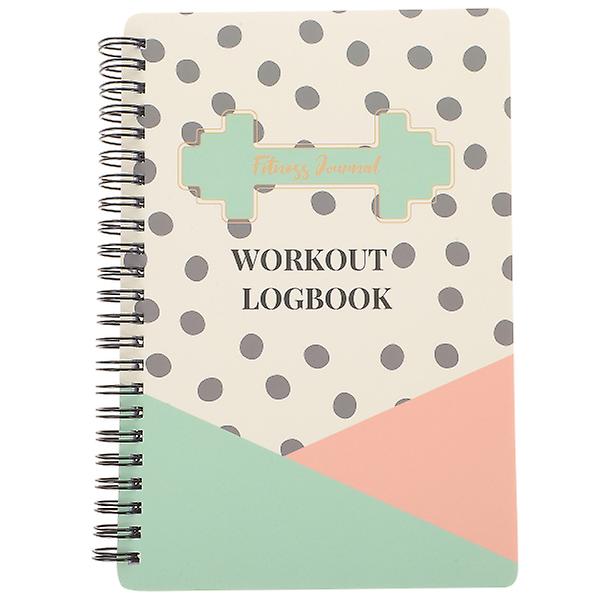 Fitness Planering Notebook Träningsdagbok Dekorativ träningsdagbok Fitness Agenda Anteckningsblock