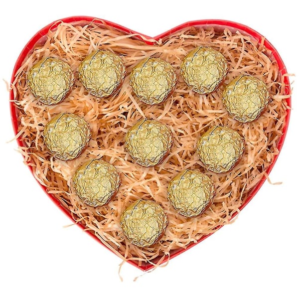100g Raffia Shreddat Pappersremsor, Dekorationspapper, Återvinningsbart, För Present
