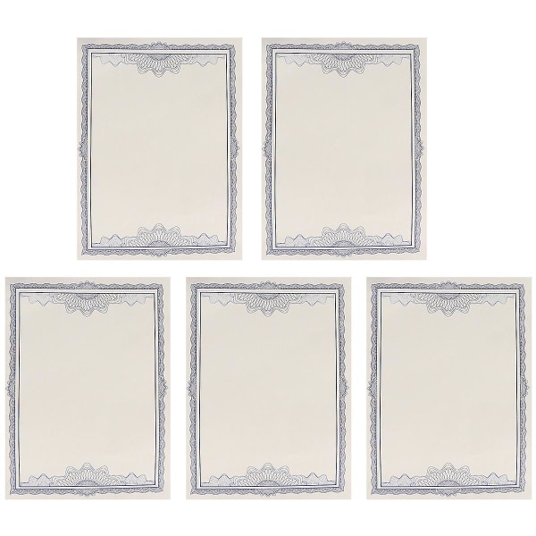 Tomt Utmärkelsepapper Tjockt Certifikatpapper Certifierat Papper Certifikatstryckpapper Tomt Slätt Ce 30X21X0.1CM