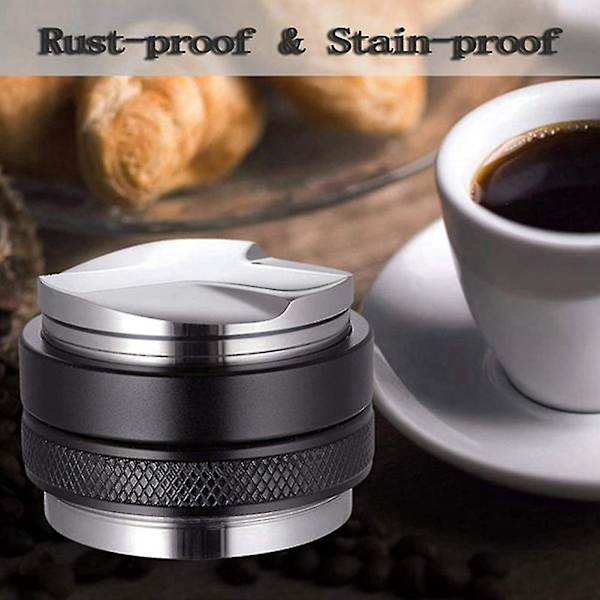51mm Hjørne Kaffe Tamper Barista Værktøjer Mælkeskummerkande Espresso Kaffe Maskine Silikon Tamper Måtte