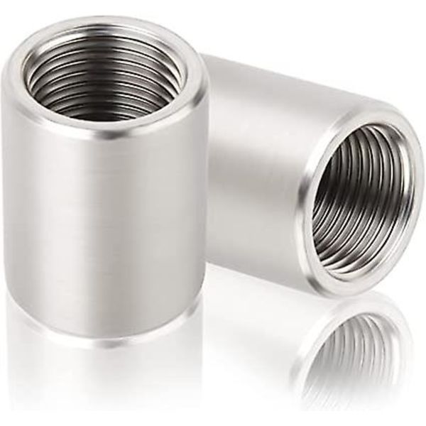 304 Rustfri Stål Lige Konnektorer, Hun Rørfittings