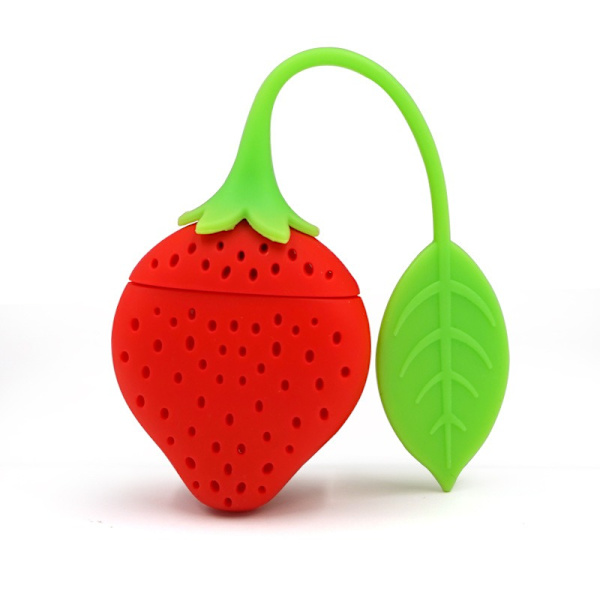 Tesil, Silikon Teinfuser, Teebladsil, Livsmedelsklassad Silikon för Löst Te Hemkökstillbehör Tekanna