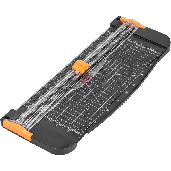A4 Papirkutter, Håndværk Papir Trimmer Titan Papir Trimmer Scrapbooking Værktøj Til Håndværksprojekt, Etiket, Hilsenskort (1 stk, Sort)