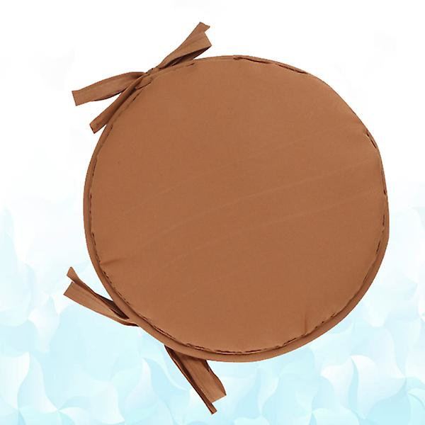 1 kpl Kotitalouden Pyöreä Muotoinen Istuinpehmuste Paksuuntunut Tuolit Pehmusteet Sieni Istuinpehmuste Kotiin Kouluun Brown 38x38cm