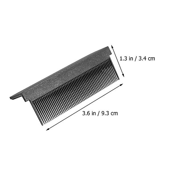 Elektrisk Hot Comb Professionellt verktyg för håruträtning Elektrisk Splint Comb Black9,3x3,4cm Black 9.3x3.4cm