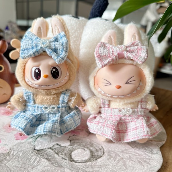 /RYI/Labubu Vaatteet Tarvikkeet Nuken Vaatteet Labubu Nuket Asu Hirviö Cosplay Vauvan Lelut Tarvikkeet G as see