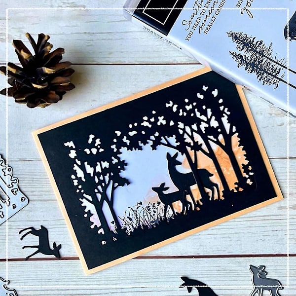 Stempler og Stanseforme Kompatible med Kortfremstilling, DIY Scrapbooking Stempling Forbrugsvarer, Flere Stilarter Metal Skæring