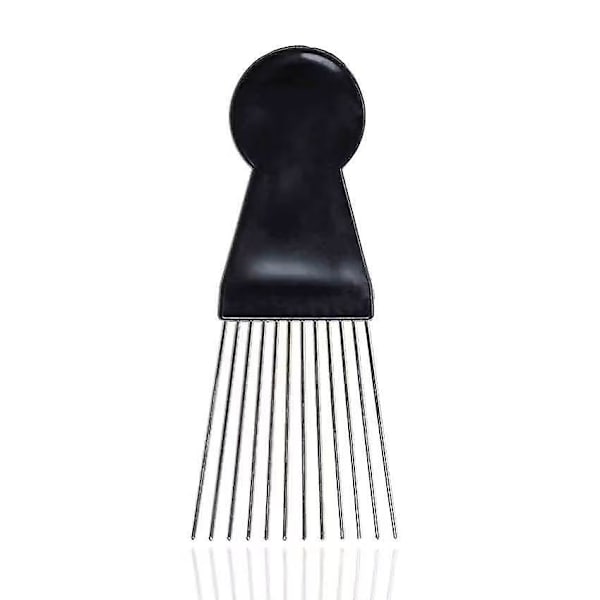Metal Pick Wig Kam Til Krøllet Langt Hår Styling Hårpleje Redskaber Til At Redse Fletninger (3 stk)