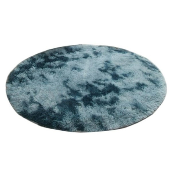 Dekorativt tæppe 100*100 cm Ultrablødt og varm langfiber ideel til stuen