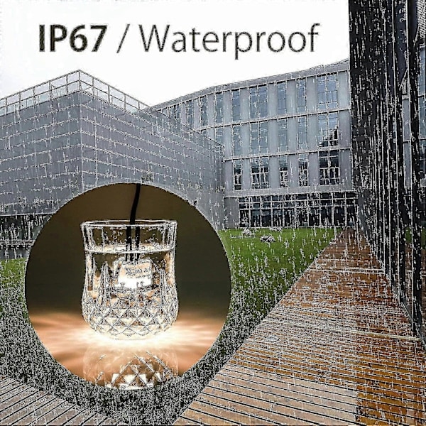 Pakke med 16 LED Dækspots, Vandtæt IP67, Udendørs Dækspots Kit_ryy