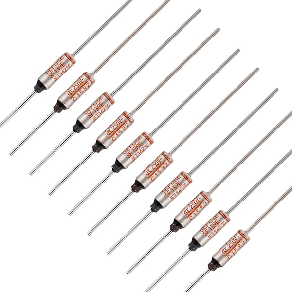 250v 10a Strømsafbryder, Termisk Afbrydelsestemperatur 110 Grader Celsius (10 Styk).