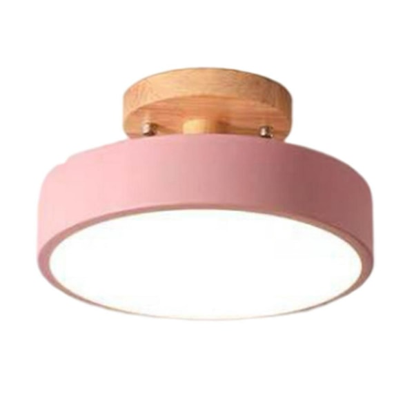 LED Taklampa, Modern Flush Mount Armatur för Rosa Rum Taklampa