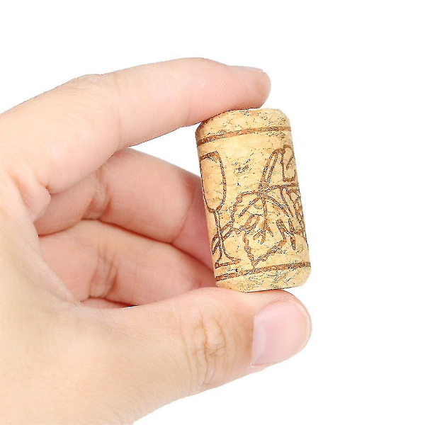 50 st/set Vinkork 40*21mm Röd Vinkork Ek Röd Vinkork Ek Vinkorkar