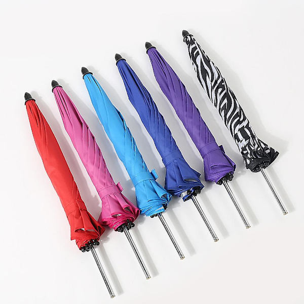 Strekkbar Babyvogn Parasollfeste Stativ Parasoll Barnevogn Parasoll Sol Regnskydd Rosy