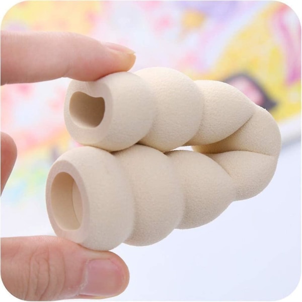 Anti-collision Door Handle Cover Door Pull Protective Sleeve Safety Super Soft Foam Safety Spiral Cover For Hot Doors Non-toxic(6pcs, Beige)