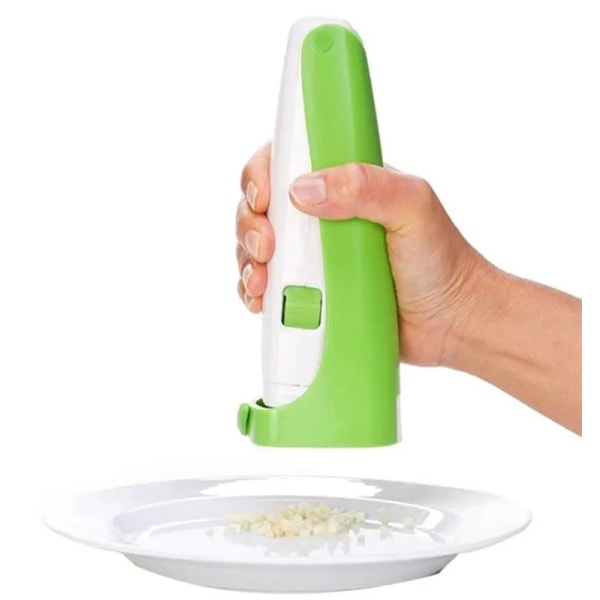 Vitlökshackare Magic Garlic Cube Cutter Pressa Hackare Skivare