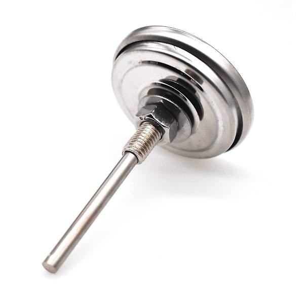 2 stk Grilltermometer Temperaturmåler For Utendørs Grillmatlaging Rustfritt Stål Røykertermometer Opp Til 300c For Alle Griller
